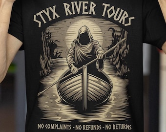 Styx River Tours - Funny Greek Mythology T-Shirt