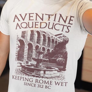 Aventine Aqueducts - Funny Ancient Roman History T-Shirt
