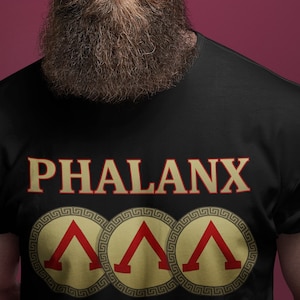 Spartanisches Phalanx-T-Shirt