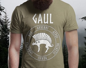 Gaul Ancient Tribes of Gaul Boar T-shirt