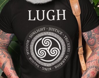 Lugh Celtic God - Lugh of the Long Arm - Ancient Celtic Mythology - The Irish and Celtic God Lugh T-shirt