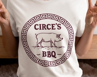 Circe&#39;s BBQ - The Odyssee - Lustiges griechisches Mythologie T-Shirt