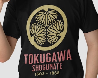 Urban Backwoods Tokugawa Clan Logo Men’s T-Shirt – Premium Heavy Cotton, Regular Fit - View #4
