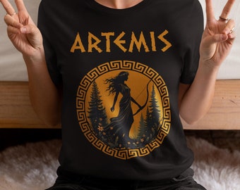 Artemis Ancient Greek Goddess T-shirt