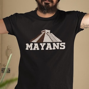 Mayas - Pirámide de Kukulkán - Camiseta de los antiguos mayas