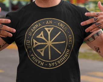 Sumerische oude goden en godin - zeven goden die besluiten T-shirt