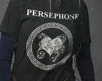 Persephone Ancient Greek Goddess Symbol T-shirt