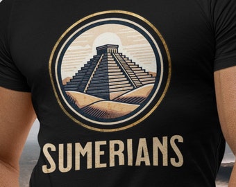 Sumerians - Ancient Mesopotamian History - Ziggurat T-shirt