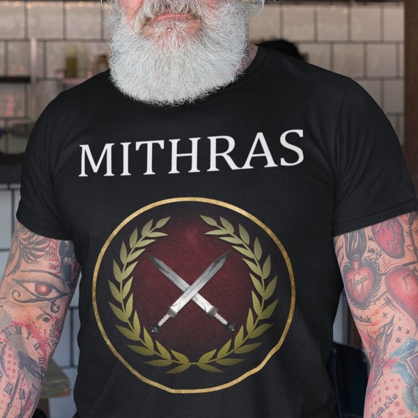 Mithras - Ancient God - Roman Cult of Mithras - Ancient Roman History T-shirt