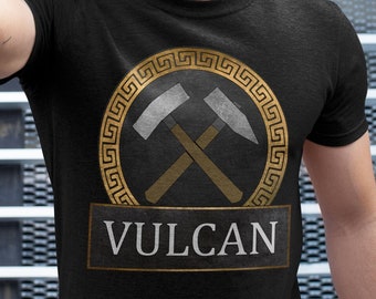 Vulcan Ancient Roman God of Fire and Smithing T-shirt