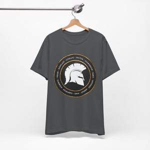 Trojaanse oorlog - Heroes of the Iliad-T-shirt Asphalt