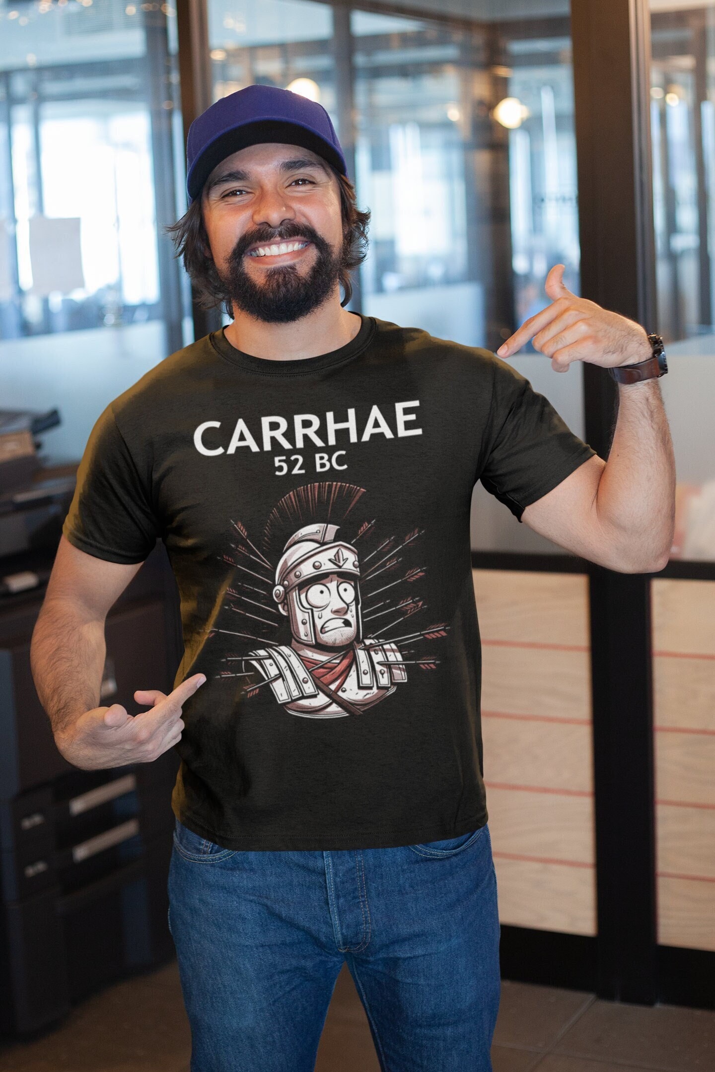 Crassus at Carrhae - The Battle of Carrhae - Rome vs Parthia - Ancient Rome Meme - Funny Roman History T-shirt