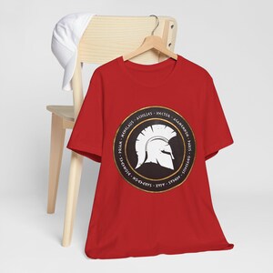 Trojaanse oorlog - Heroes of the Iliad-T-shirt Red