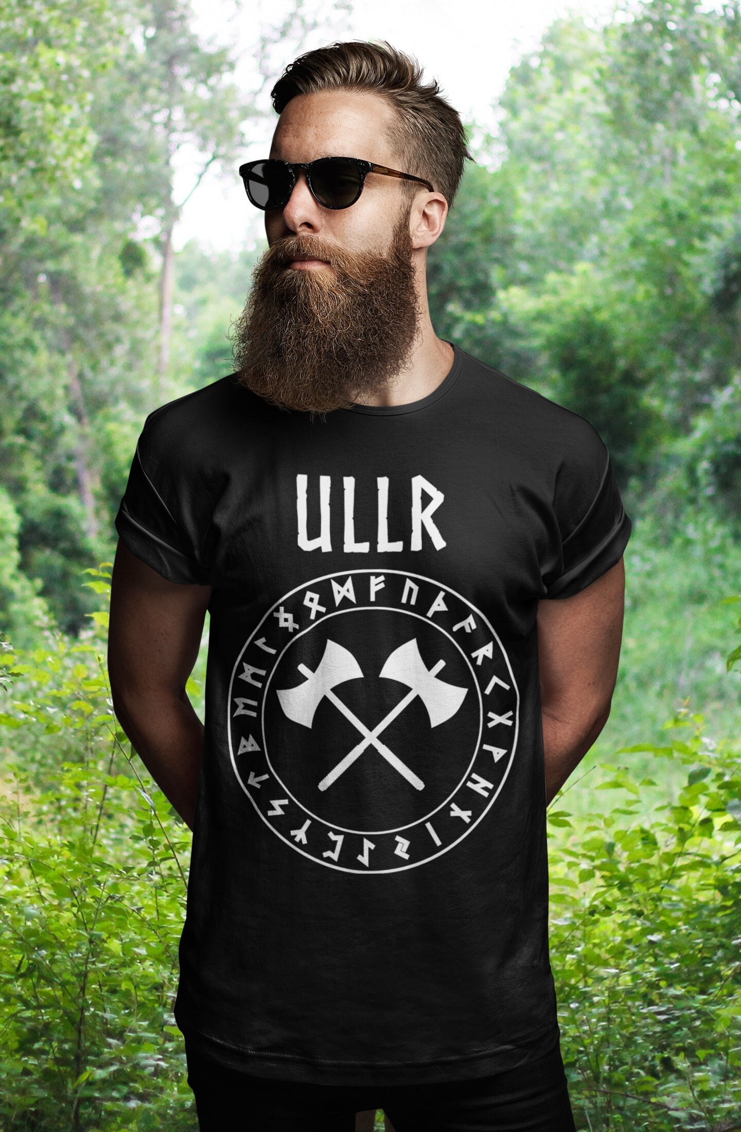 ウルル 北欧の神 ルーン文字 T シャツ - Etsy 日本, image size:1440x2200