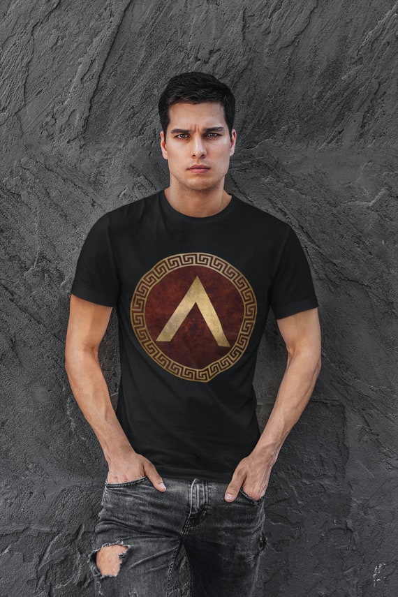 Spartan Shield Lacedaemonian Lambda of Ancient Sparta T-Shirt