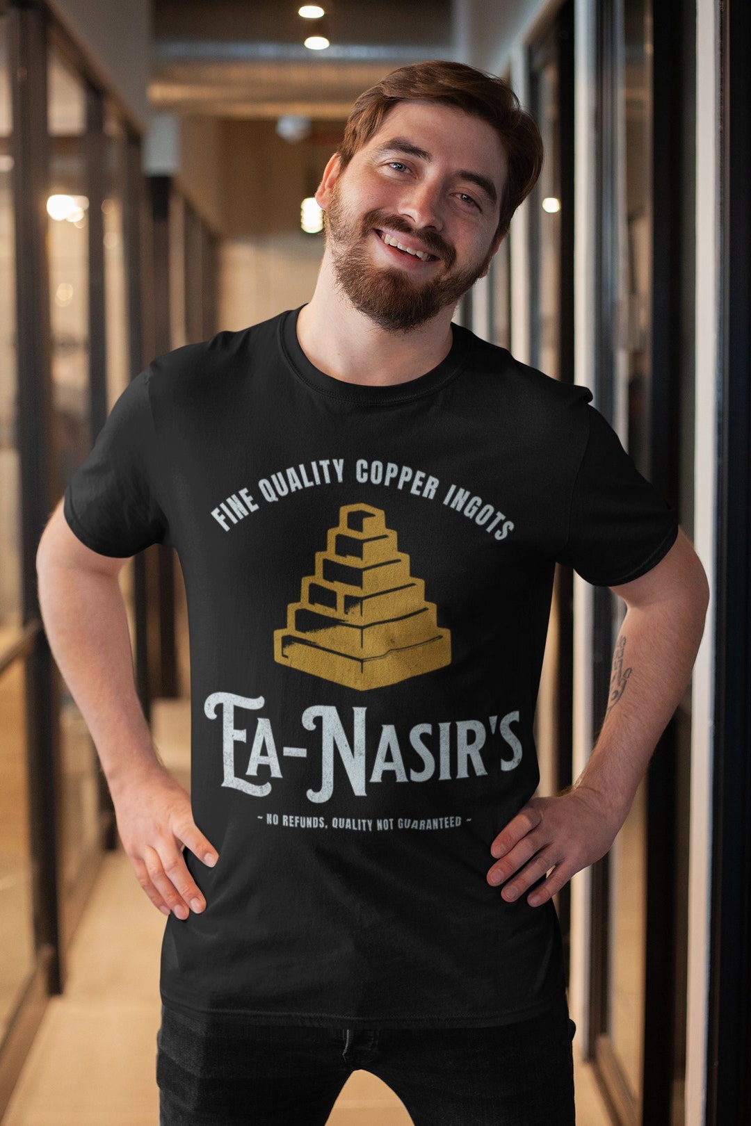 Ea Nasir's Fine Quality Copper Ingots Funny Bronze Age History Meme T