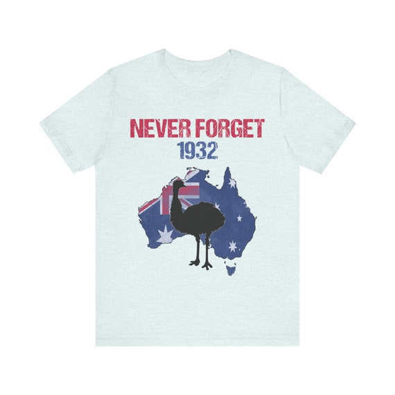 Emu War 1932 - Never Forget - Funny Australian History T-shirt - Etsy