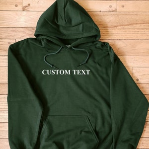 Green sweater hoodie hot sale