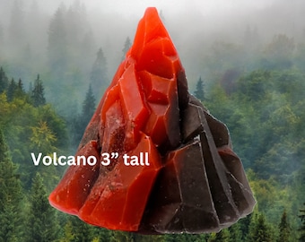 Sandtray Therapy Miniature Volcanic mountain