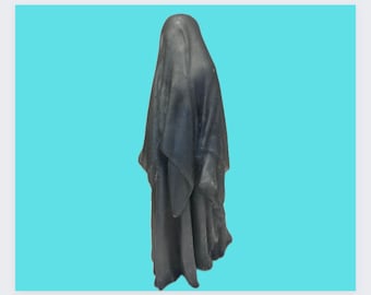 Sandtray Therapy Miniature veiled lady multicultural ethnicity