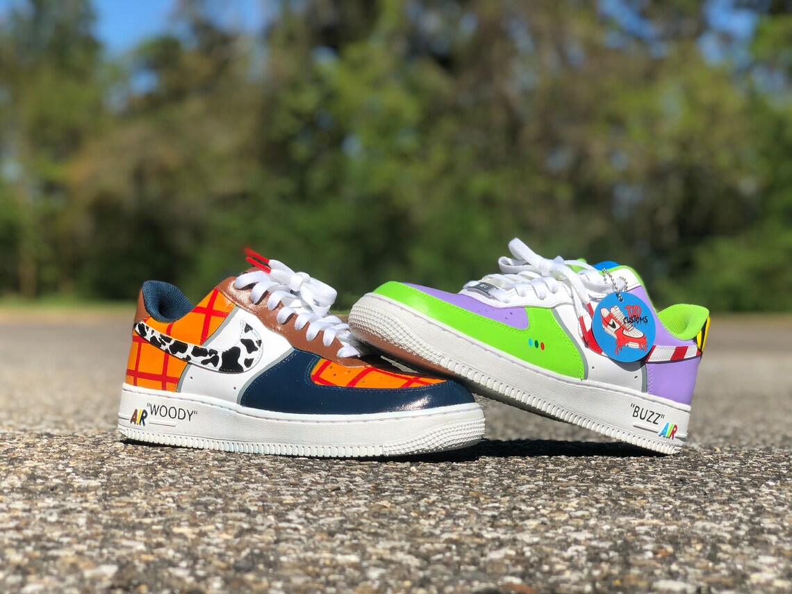 Toy Story Nike AF1 Custom | Etsy