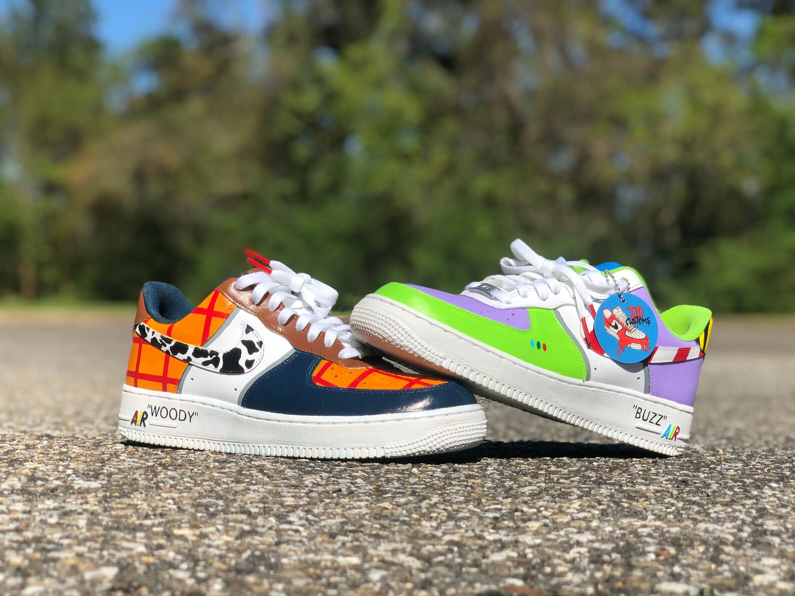 Toy Story Nike AF1 Custom Etsy