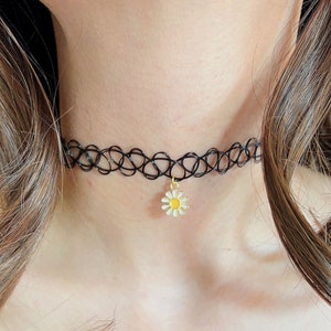 Tattoo Chokers Summer Jewellery Anklettattoo Anklet90s 