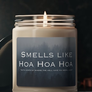 Smells like Hoa Hoa Season, Fall Twilight Candle, Edward Jacob Candle, Bella Swan, Gift for Twilight Fan, Vampire Merch Scent of a Killer