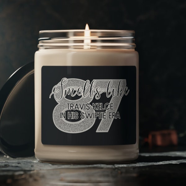Smells Like Travis Kelce Candle Etsy