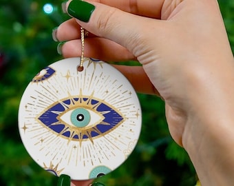 Gift for Spiritual Person Nazar Evil Eye Ornament