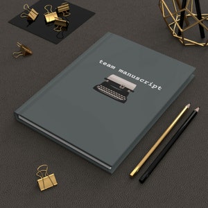 Regalo para amantes de los libros Libro Gusano Equipo Manuscrito Cuaderno de tapa dura Mate
