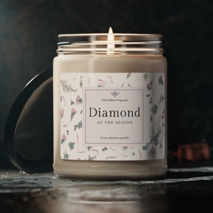 Bridgerton Bride Engagement Candle, Diamond of the Season, Polin, Lady Whisteldown, Queen Charlotte, Bridgerton Merch, Smells Like Candle