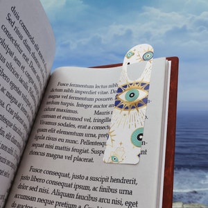 Gift for Spiritual Person Nazar Evil Eye Bookmark