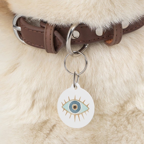 Evil eye dog tag hotsell