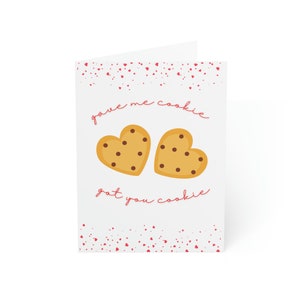 Regalo per la nuova amante dello spettacolo per ragazze Mi ha regalato un biscotto Ti ho preso un biscotto Biglietto di San Valentino per una nuova ragazza