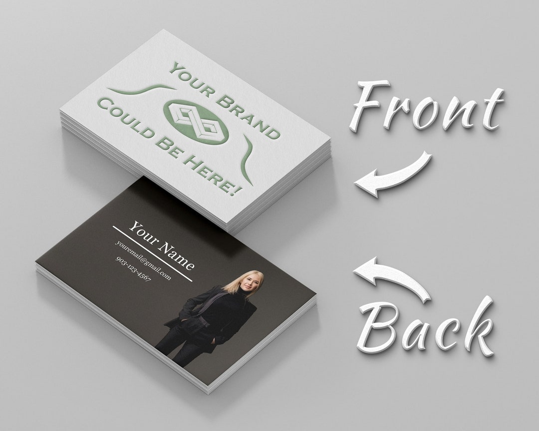 2500 Custom Personalized Business Cards Premium Quality Paper Glossy or