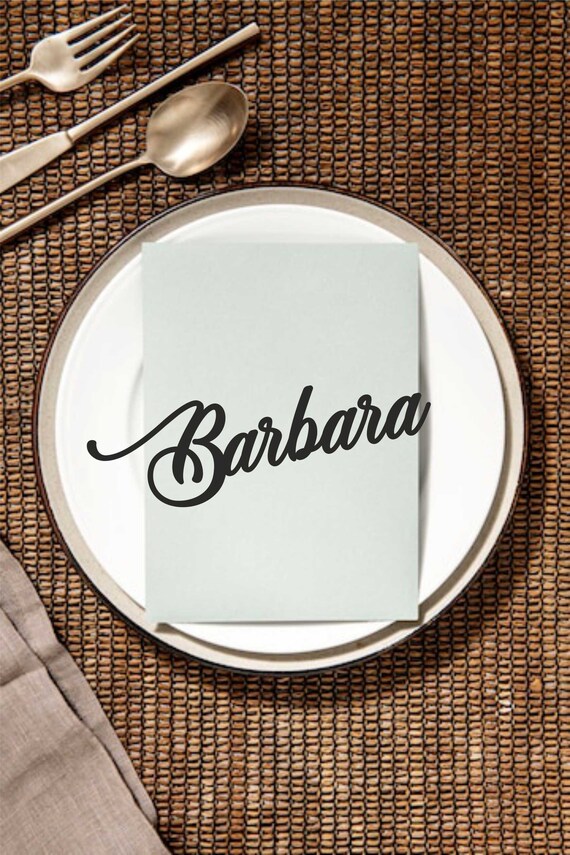 Place Cards Wedding Place Cards Dinner Party Place Card Etsy