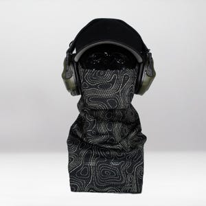 Snood de protection du visage Airsoft Topo noir