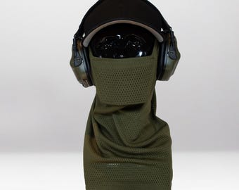 Olive Drab Airsoft Face Protection Snood