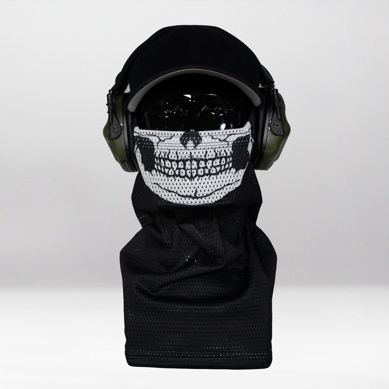 Ghost Face Airsoft Protection Snood image 1