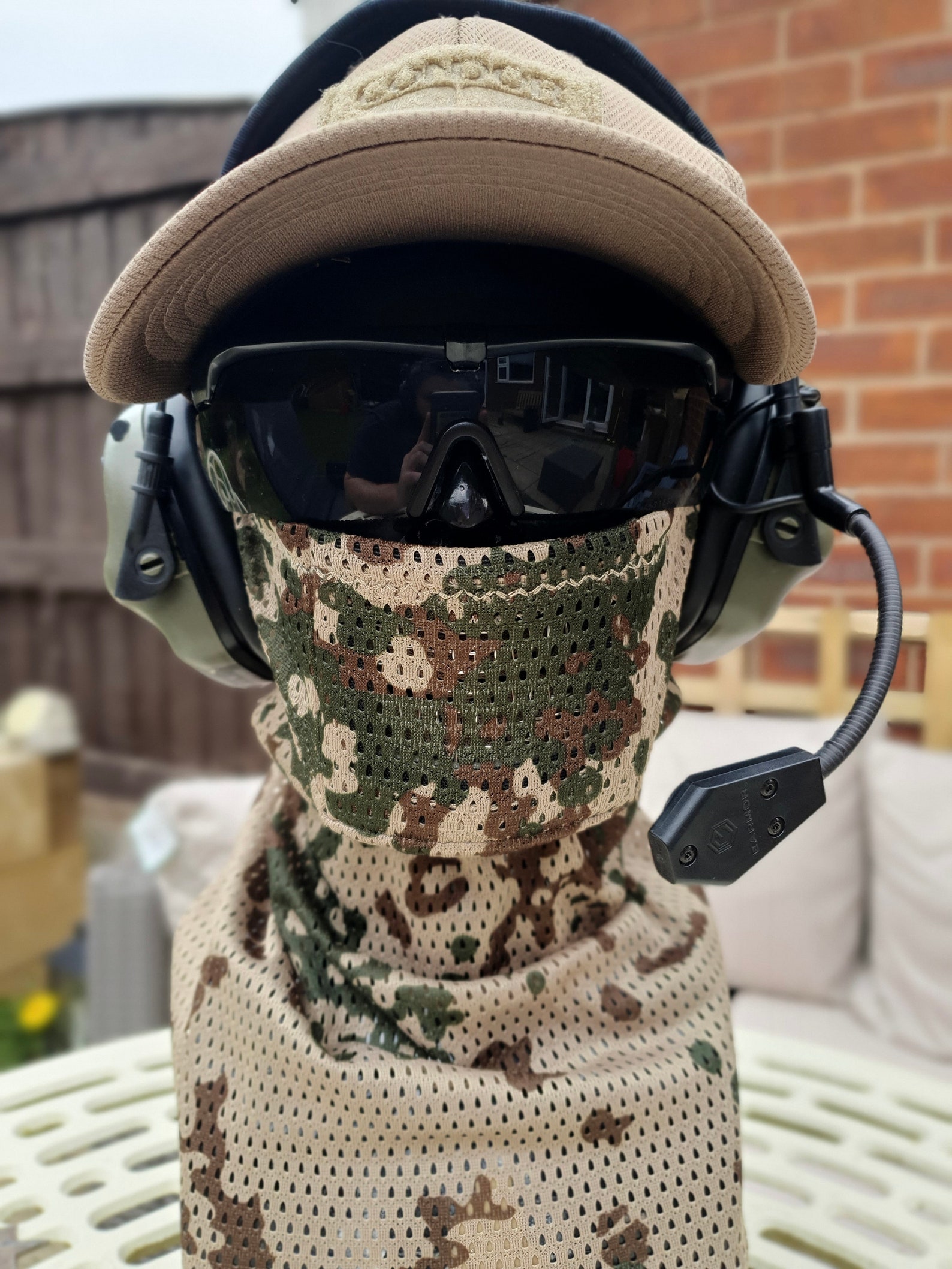 Delta Mike Face Pro Airsoft Face Protection Etsy