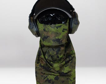 CADPAT Airsoft Face Protection Snood - Breathable Anti-Fog Mesh Mask, MK3 & MK3 Mini, Made in Uk