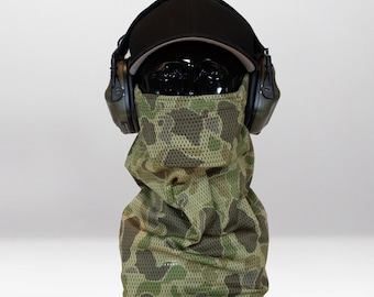 Frog Skin Airsoft Face Protection Snood - Breathable Anti-Fog Mesh Mask, MK3 & MK3 Mini, Made in UK