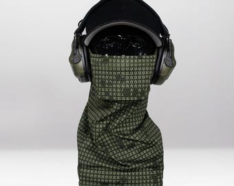DNC Airsoft Face Protection Snood - Breathable Anti-Fog Mesh Mask, MK3 & MK3 Mini, Made in Uk