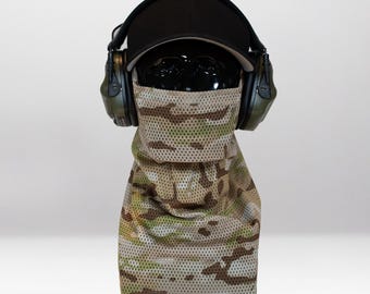 MC Arid Airsoft Face Protection Snood - Breathable Anti-Fog Mesh Mask, MK3 & MK3 Mini, Made in Uk