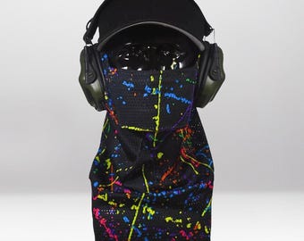 Splatter Face Airsoft Face Protection Snood - Breathable Anti-Fog Mesh Mask, MK3 & MK3 Mini, Made in UK