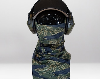 Jungle Tiger Stripe Face Protection Snood