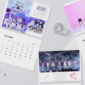 BTS Festa Calendar Bts Calendar 2024 Bts Merch Jungkook Merch Kpop