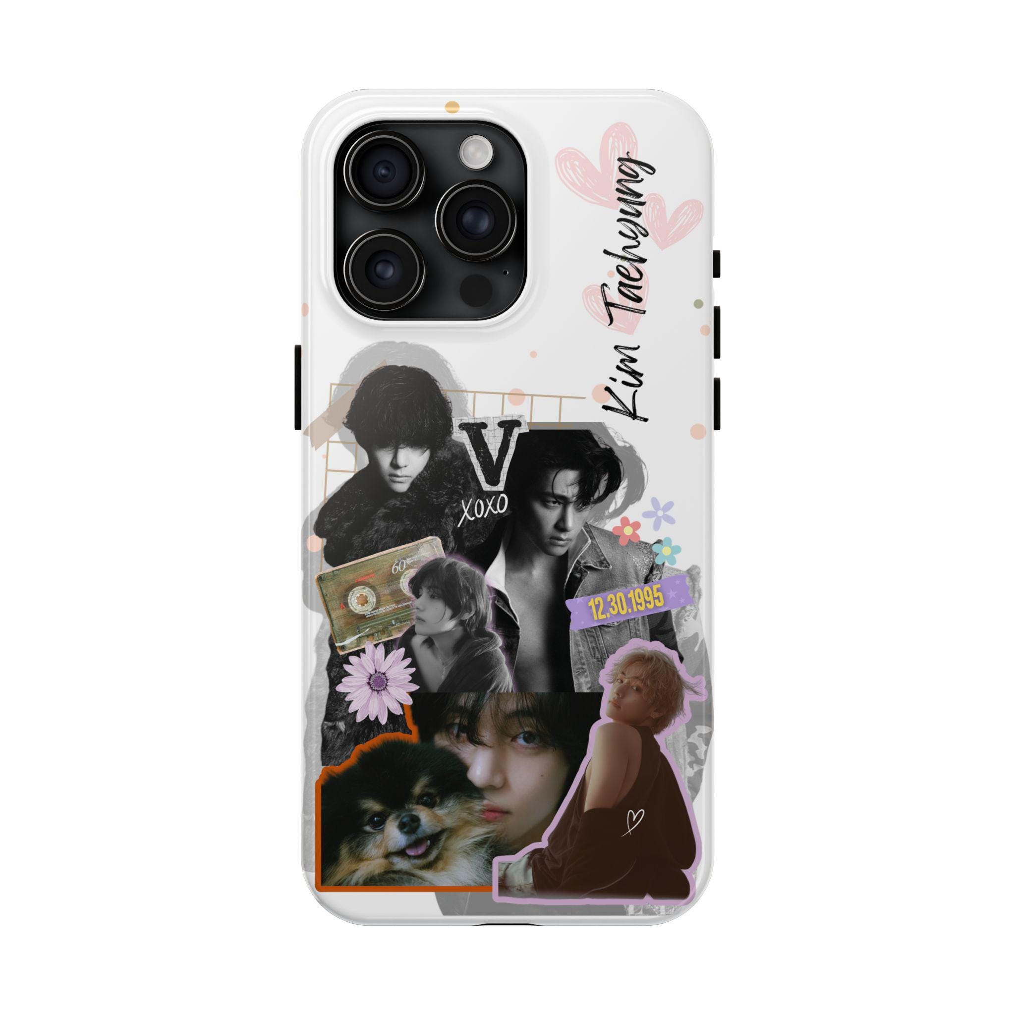 BTSのスマホケース V BTS V Kim Taehyung Phone Case: Kpop Army Merch - Etsy