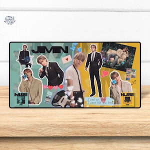 BTS Jimin Muse Desk Mat: Kpop Army Gamer Merch